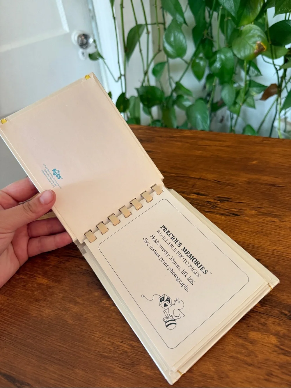 Russ keepsake book